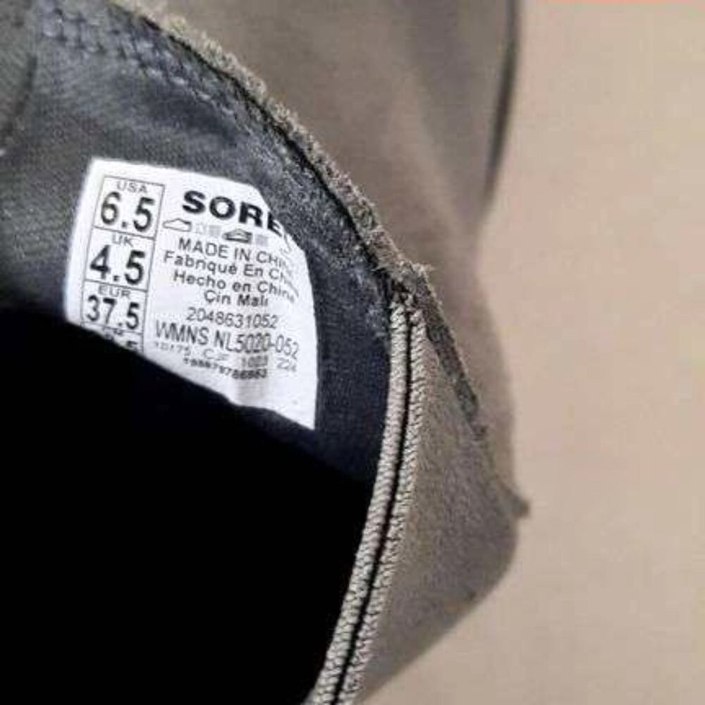 Sorel Chelsea boots women's size 6½ grey - Picture 6 of 6